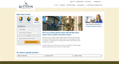 Desktop Screenshot of blueheronbeachresort.reserveorlando.com
